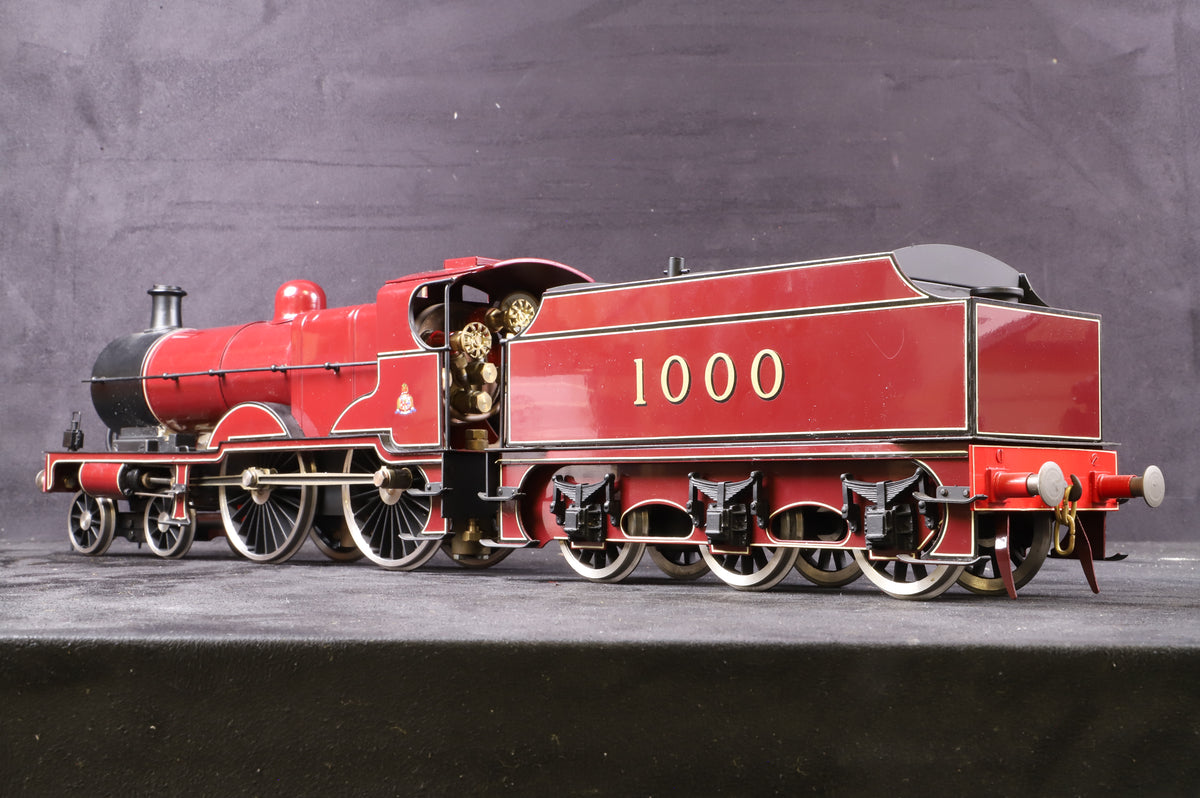 J&M Models Gauge 1 Live Steam Midland Compound 4-4-0 No. 1000