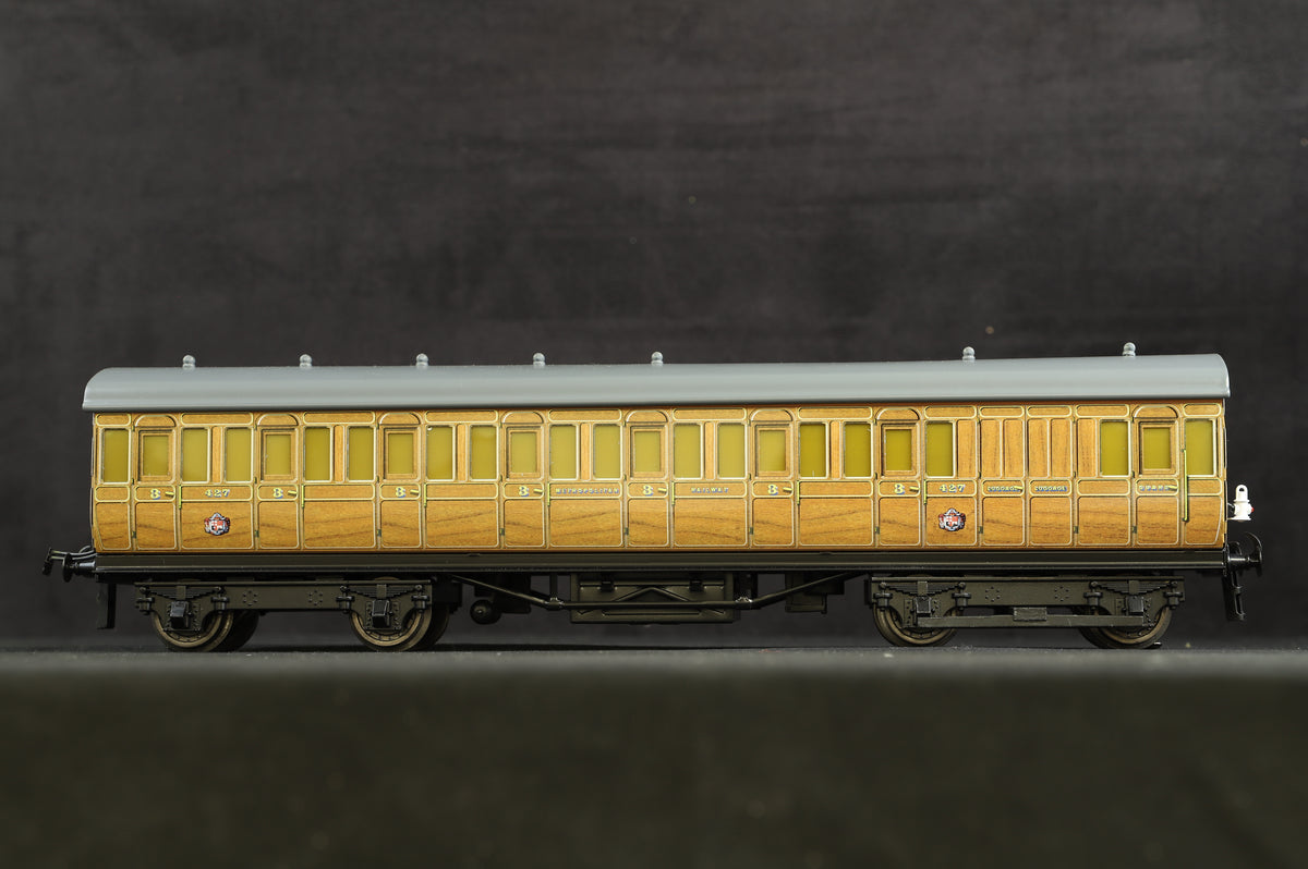 ACE Trains Coarse Scale O Gauge Metropolitan Railway Brake Third Coach Teak