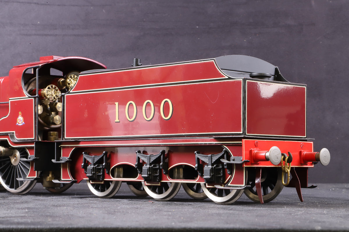 J&M Models Gauge 1 Live Steam Midland Compound 4-4-0 No. 1000