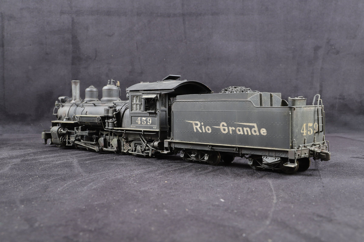 Kodama/PFM On3 D&amp;RGW K-27 2-8-2 &#39;459&#39;, Professionally Weathered &amp; Detailed