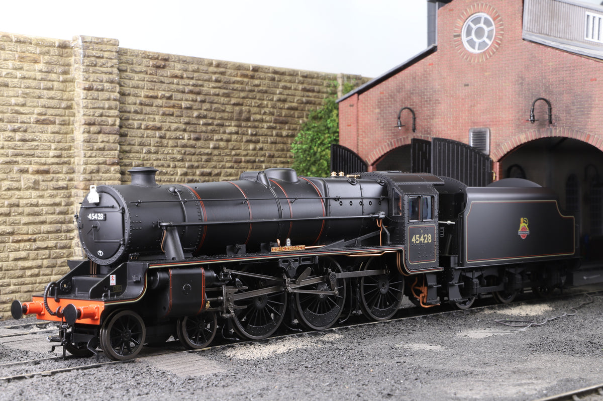 Ellis Clark Trains E1003Y O Gauge Stanier Class 5 4-6-0 &quot;Black 5&quot;, Early BR Lined, &#39;45428&#39; &#39;Eric Treacy&#39;, Welded Tender (Limited Edition)