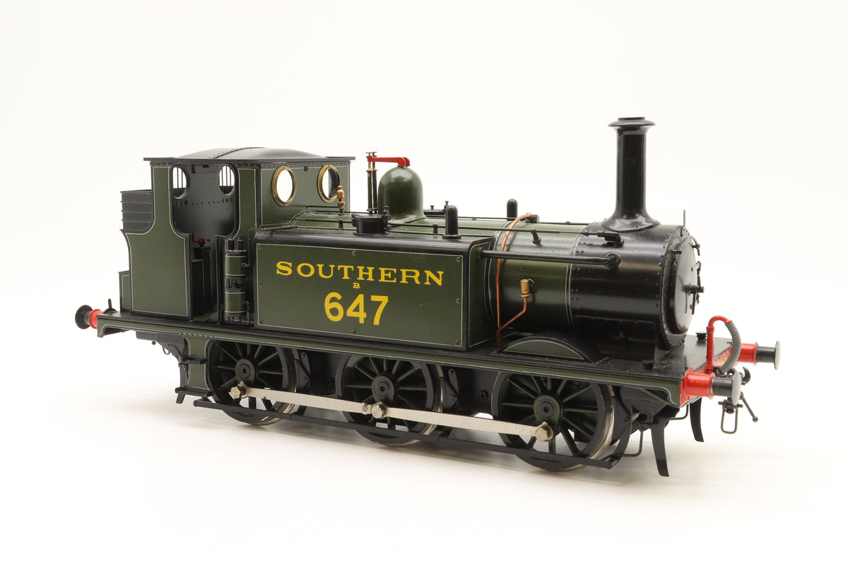 Finescale Gauge One Bachmann Brass 'Terrier' No.647 SR Green, Radio Control