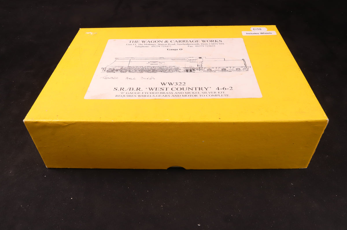 Wagon &amp; Carriage Works Models SR/BR West Country 4-6-2 Locomotive Kit