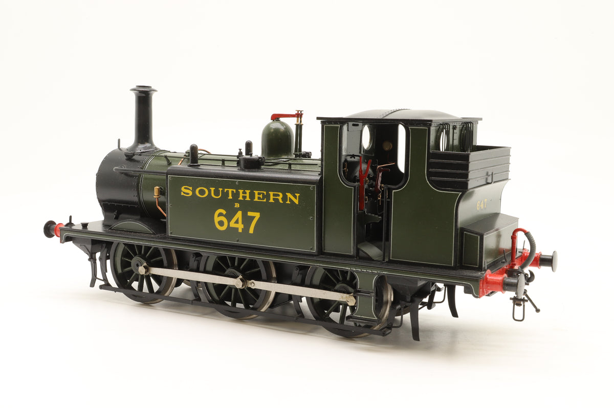 Finescale Gauge One Bachmann Brass 'Terrier' No.647 SR Green, Radio Control