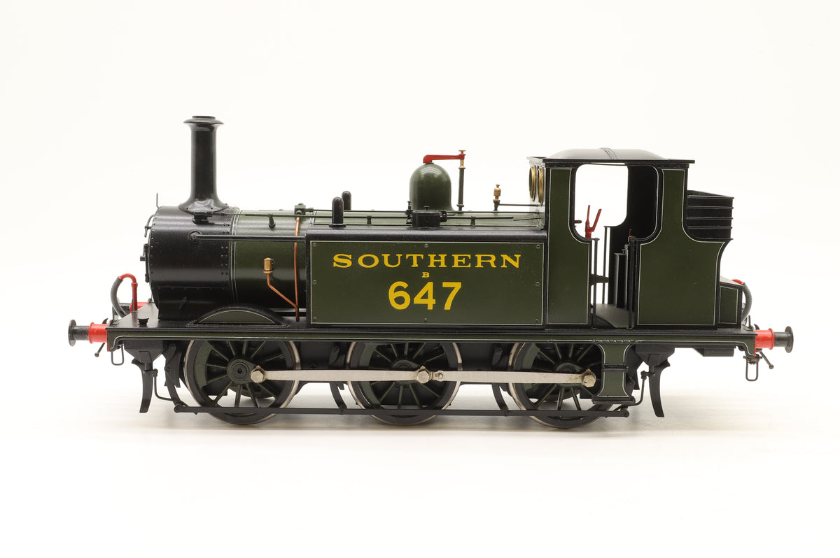 Finescale Gauge One Bachmann Brass 'Terrier' No.647 SR Green, Radio Control
