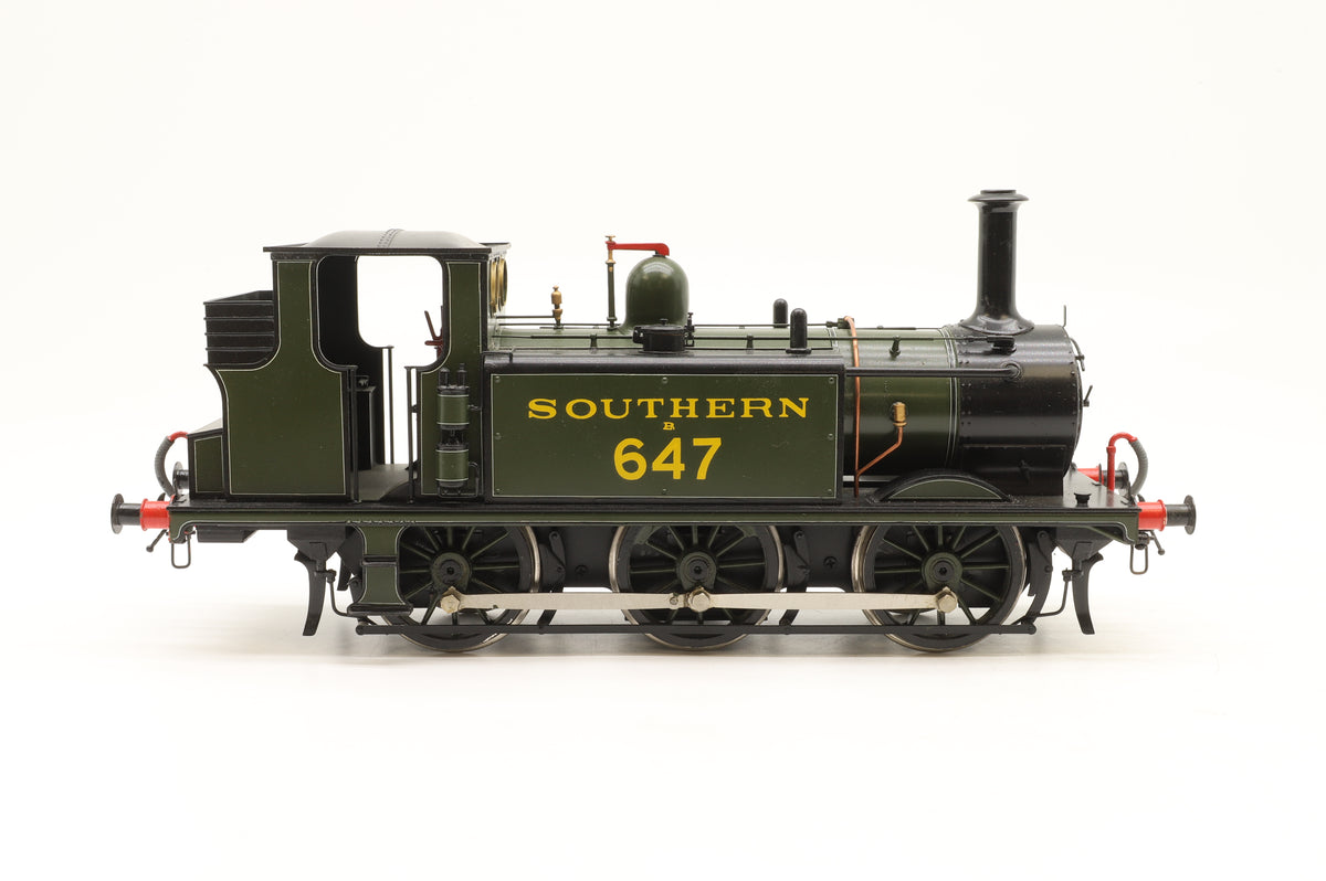 Finescale Gauge One Bachmann Brass 'Terrier' No.647 SR Green, Radio Control