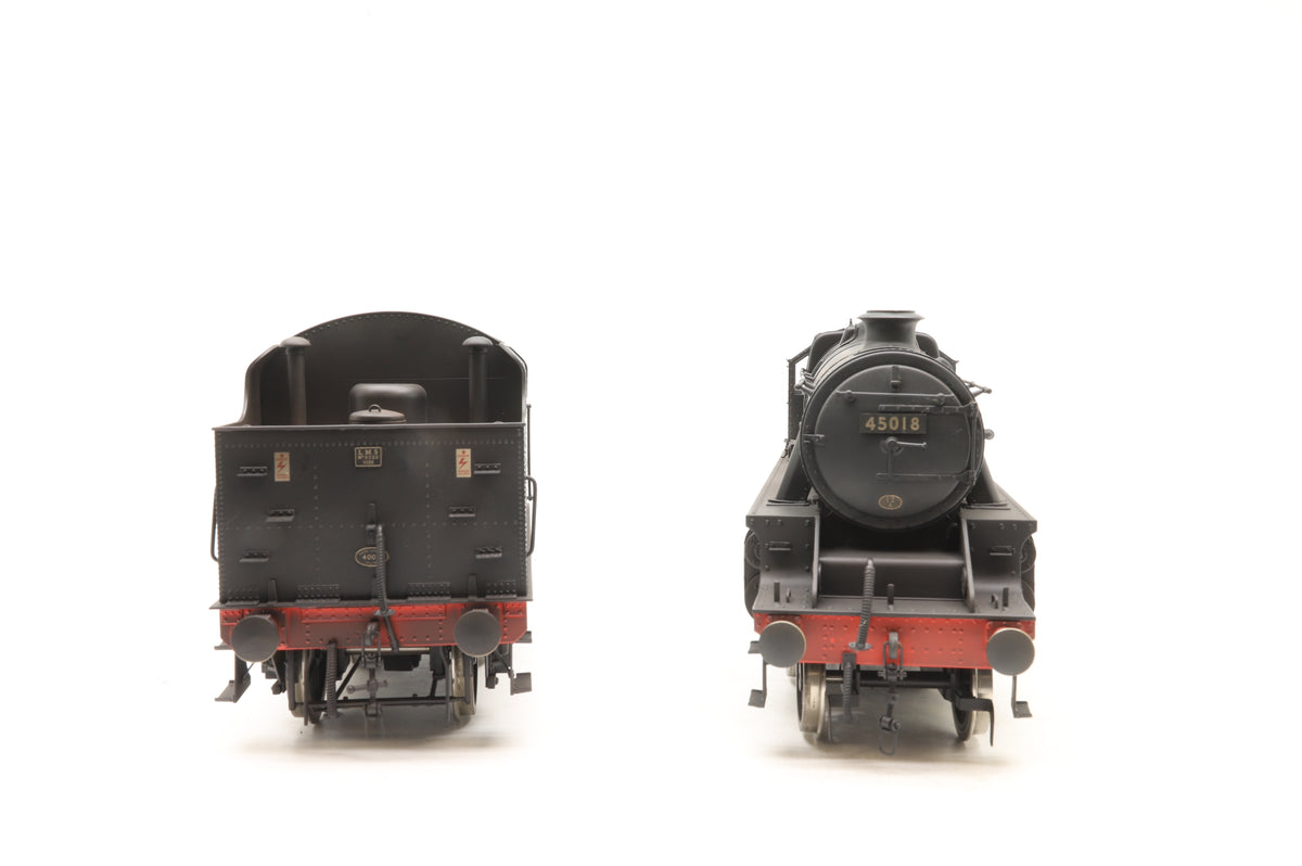 Sancheng/Finescale Brass Gauge 1 (1:32) ex-LMS Black 5 No. 45018 BR Lined Black Late Crests Weathered