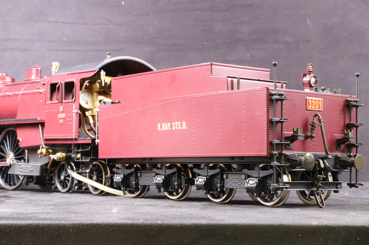 Aster Gauge 1 (Factory-Built) Live Steam Bavarian State Railways BAY.S2/6 No. 3201