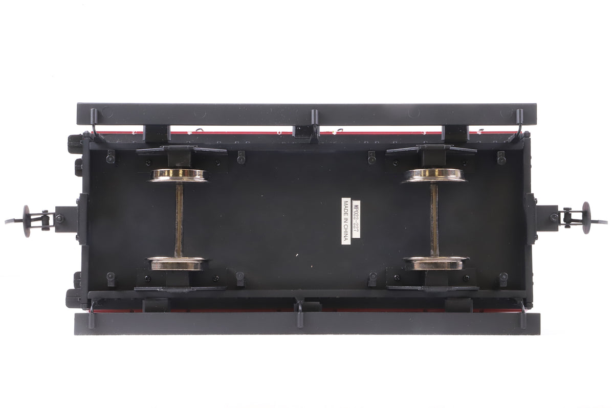 BMS/Accucraft 16mm Scale (45mm Gauge) Isle of Man Railway 4-Wheel Third Class Coach Maroon & Cream