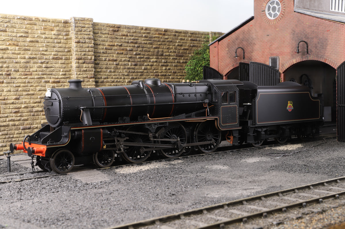 Ellis Clark Trains E1003US O Gauge Stanier Class 5 4-6-0 &quot;Black 5&quot;, Early BR Lined, Unnumbered, Welded Tender, DCC Sound