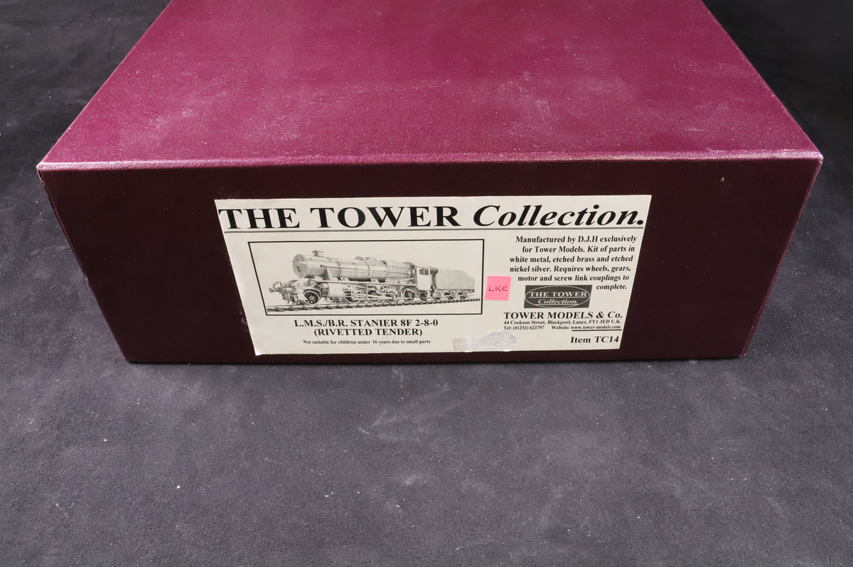 DJH Models LMS/BR Stanier 8F 2-8-0 Locomotive Kit
