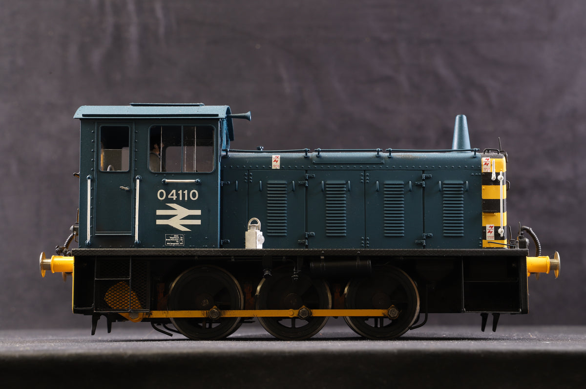 Sancheng/Bachmann Brassworks Gauge 1 1:32 Class 04 Diesel Shunter &#39;04110&#39; Br Blue w/Was Stripes, DCC Sound