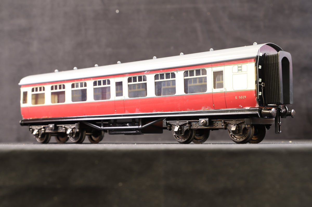 Ace Trains Coarse Scale O Gauge Pack of 3 Mk1 Coaches BR Carmine/Cream
