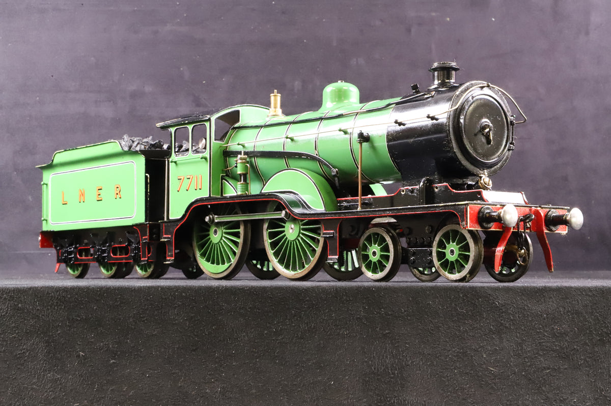 Gauge 1 Live Steam (Kit/Scratch-Built) Class D16 No. 7711 LNER Lined Apple Green