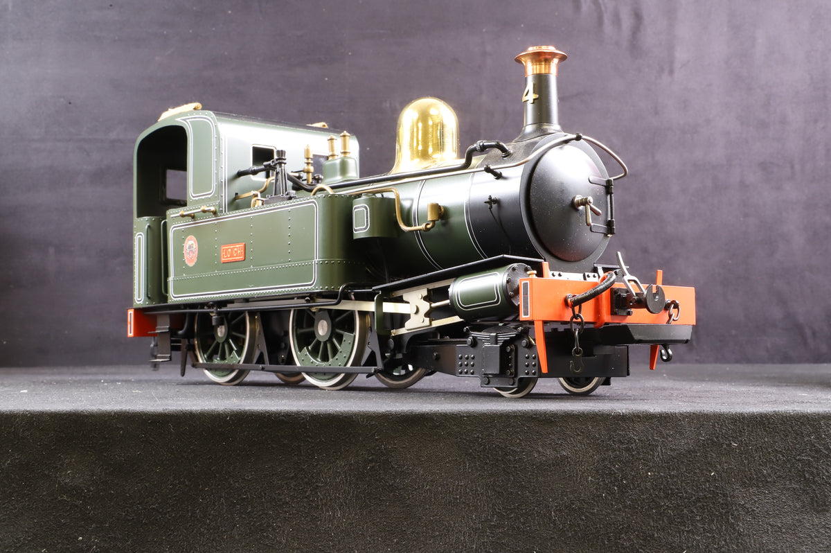 Accucraft 1:20.3 Scale E20-1 Isle of Man Railway 2-4-0T &#39;4&#39; &#39;Loch&#39;, Electric