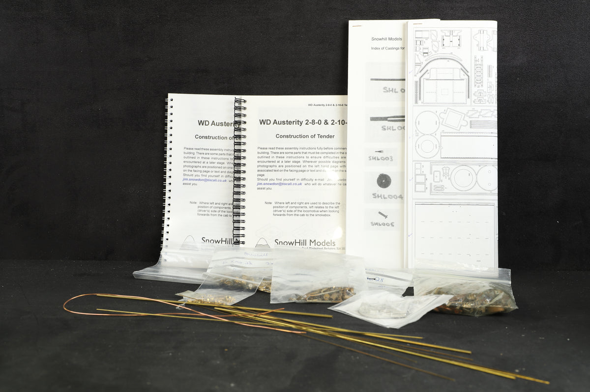 Snow Hill Models O Gauge WD Austerity 2-10-0 Kit