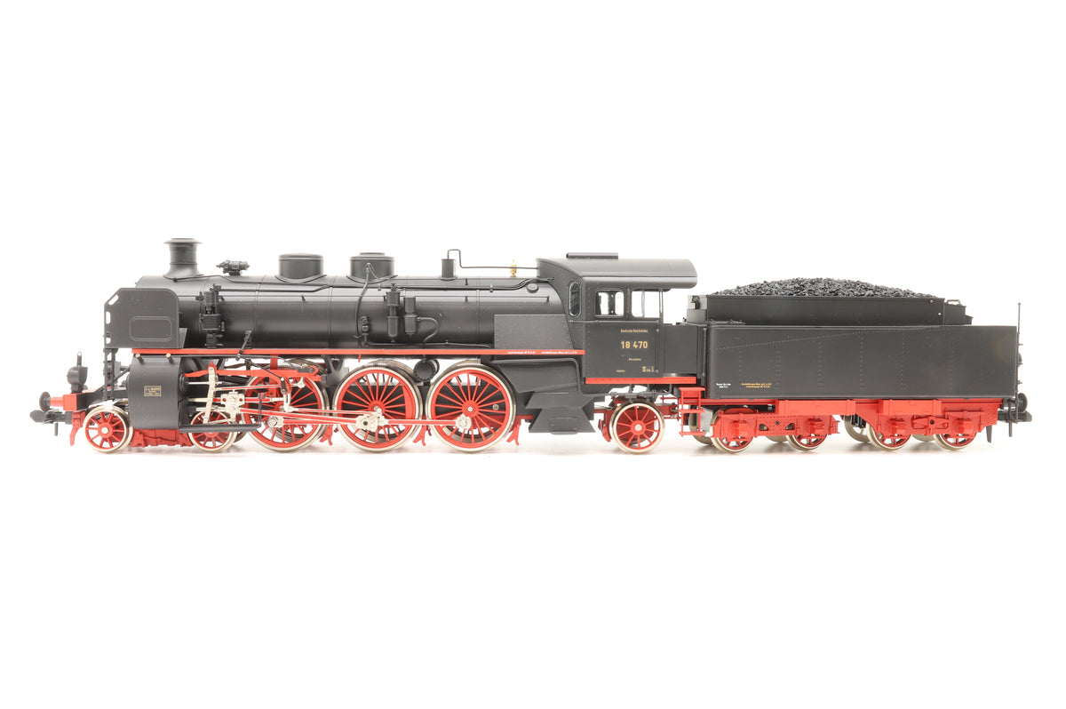 Marklin Gauge 1 54564 BR 18.4 DRG No. 18 470 with Sound and Smoke (MFX)