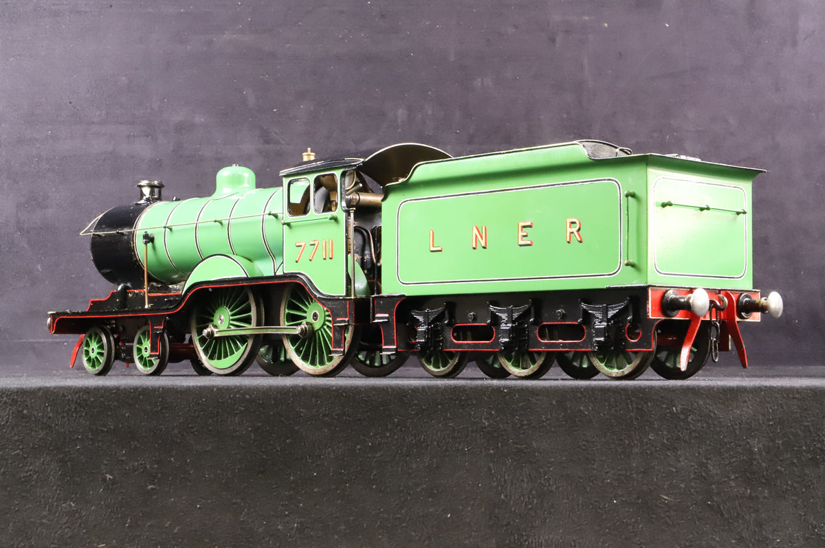 Gauge 1 Live Steam (Kit/Scratch-Built) Class D16 No. 7711 LNER Lined Apple Green