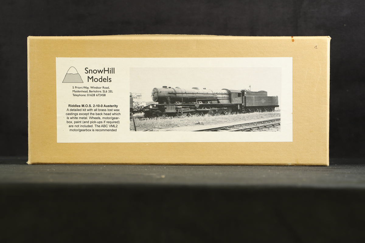 Snow Hill Models O Gauge WD Austerity 2-10-0 Kit