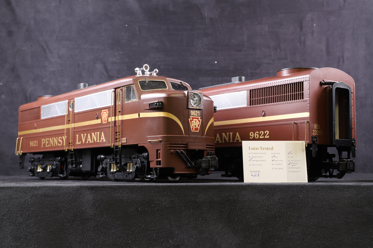 Aristocraft G Scale Alco FA-1 &amp; B-1 Diesel &#39;Pennsylvania Railroad&#39;