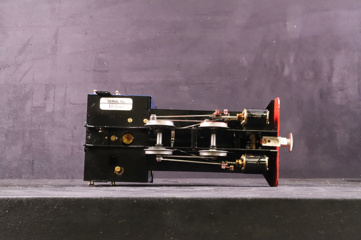 Roundhouse 16mm (32mm Gauge) Live Steam 0-4-0 Tank Locomotive Blue