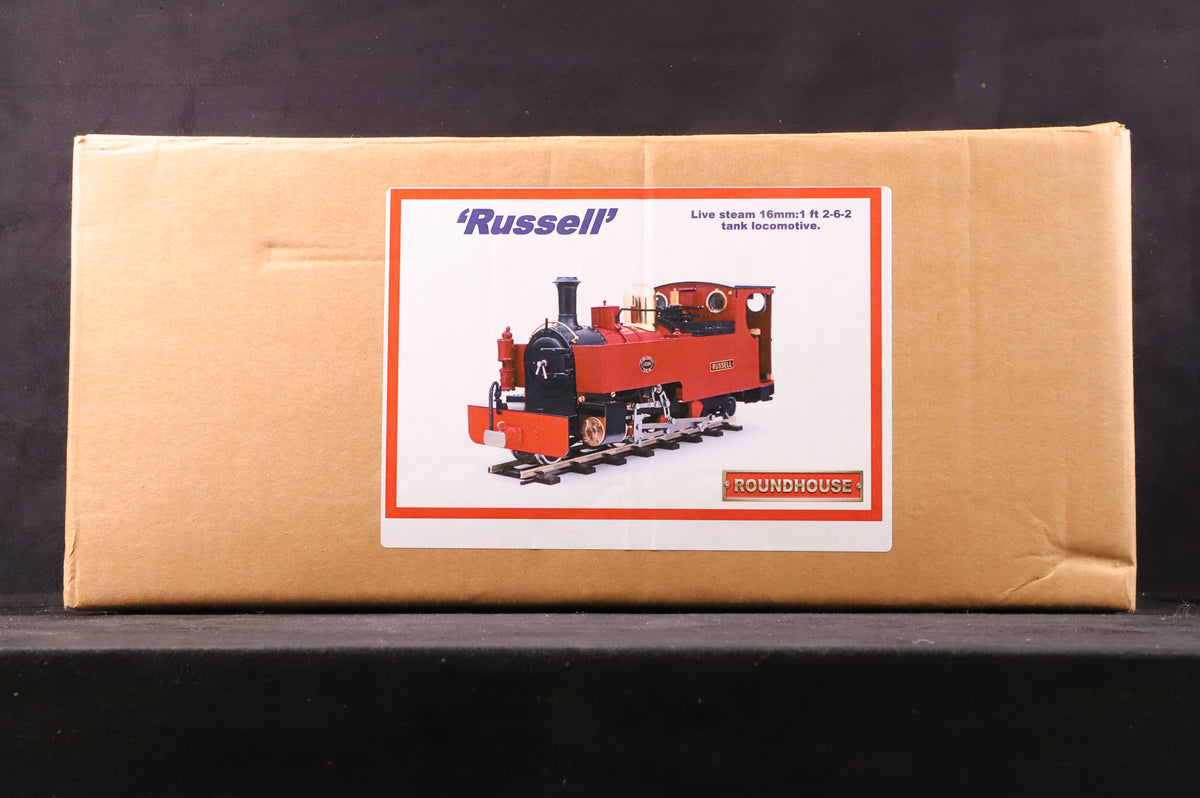 Roundhouse 16mm (32mm Gauge) Live Steam WHR &#39;Russell&#39; 2-6-2T