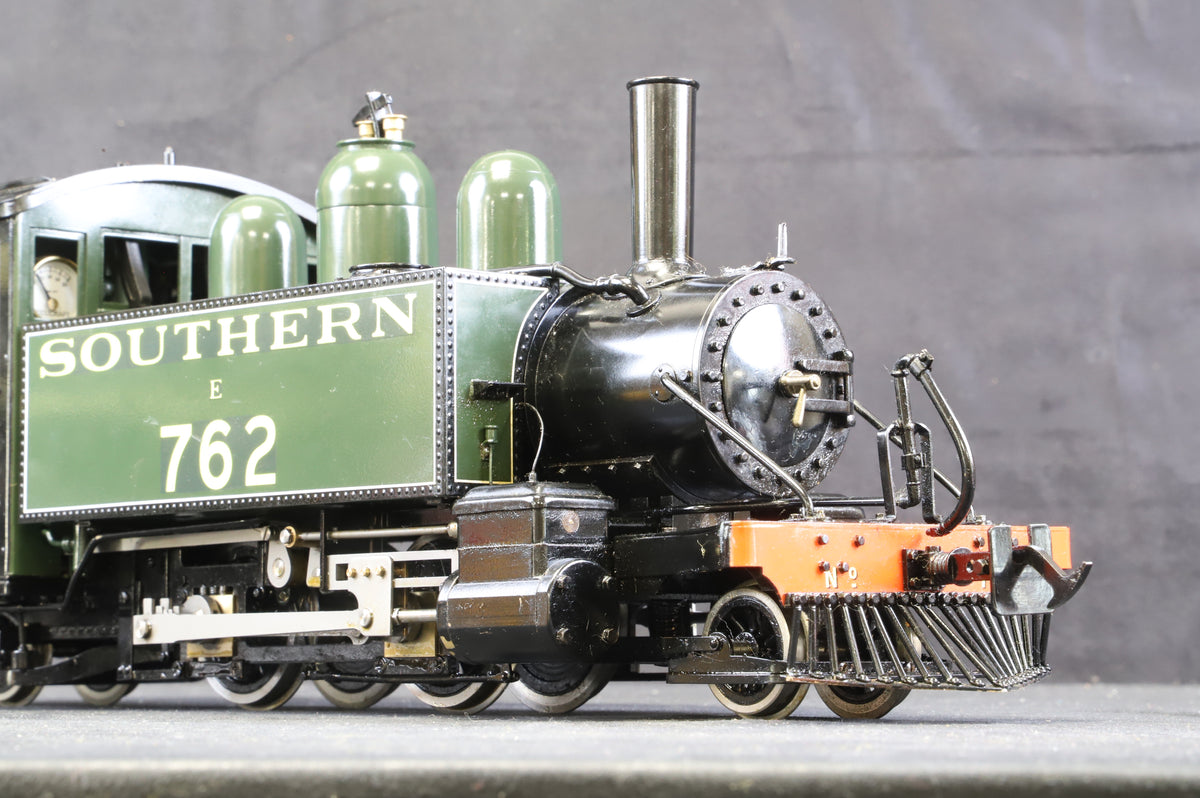 Accucraft 16mm (32mm Gauge) Live Steam Lynton &amp; Barnstaple 2-4-2T &#39;762&#39; &#39;Lyn&#39; SR Green