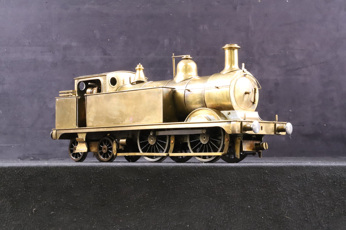 Gauge 1 Live Steam (Kit/Scratch-Built) Midland Railway Class 1P Unpainted Brass