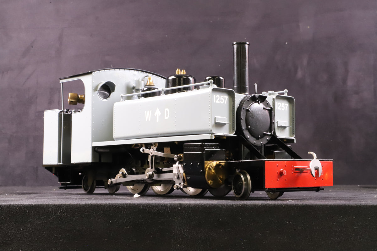 Roundhouse 16mm (32mm Gauge) Live Steam WD &#39;Alco&#39; 2-6-2T No. 1257