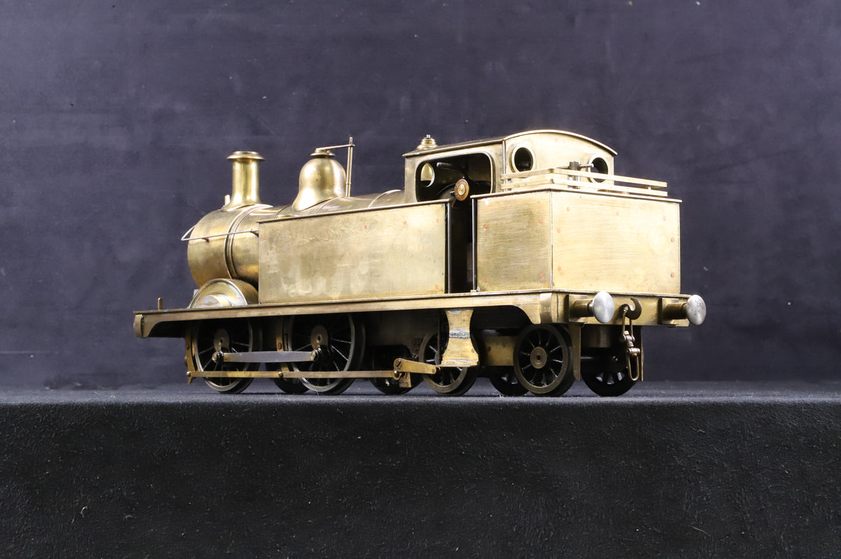 Gauge 1 Live Steam (Kit/Scratch-Built) Midland Railway Class 1P Unpainted Brass