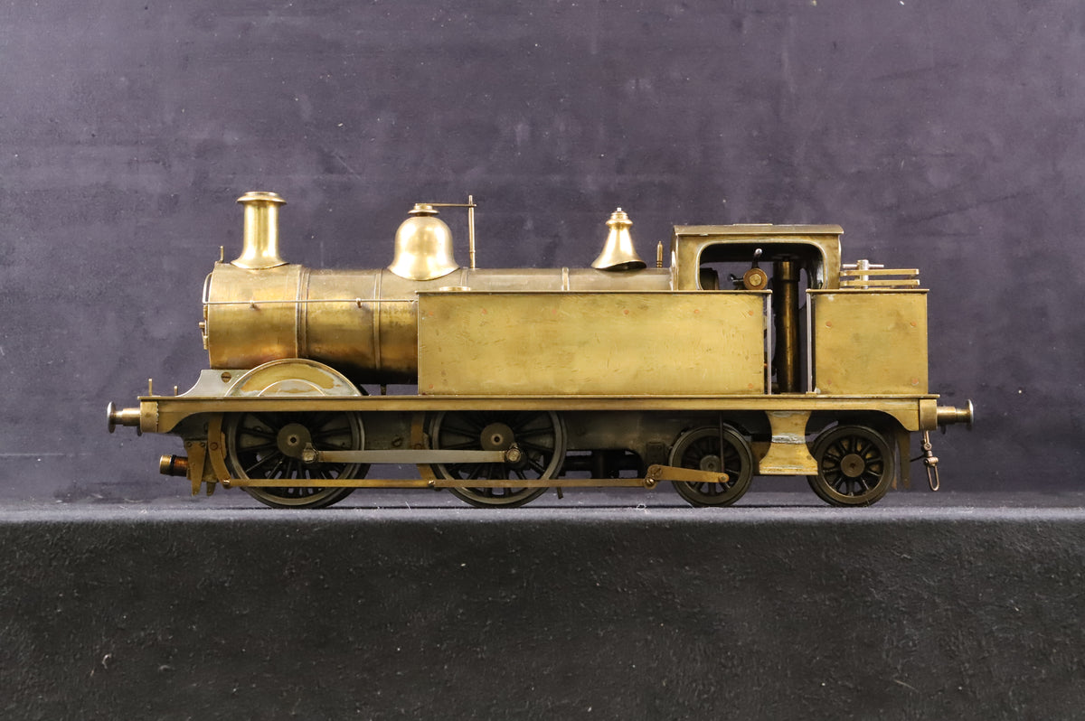 Gauge 1 Live Steam (Kit/Scratch-Built) Midland Railway Class 1P Unpainted Brass