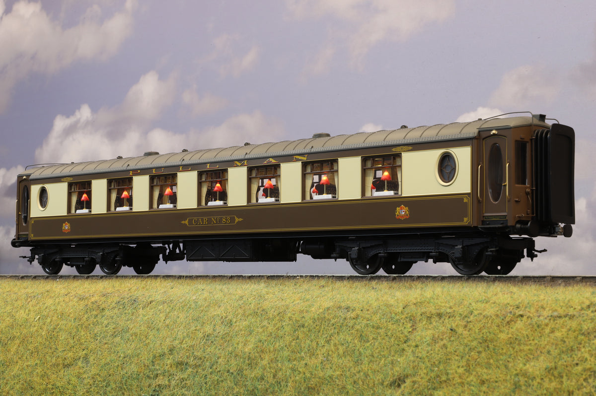 Darstaed D25-04C Finescale O Gauge All Steel Type K Pullman Parlour 3rd Coach &#39;Car No.83&#39;