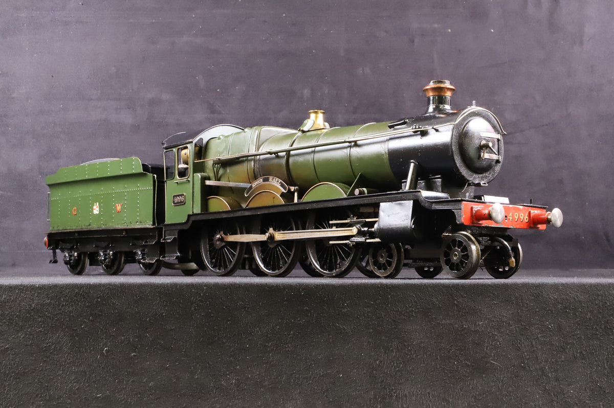 Gauge 1 Live Steam (Scratch/Kit-Built) GWR Hall Class No. 4996 &#39;Eden Hall&#39;