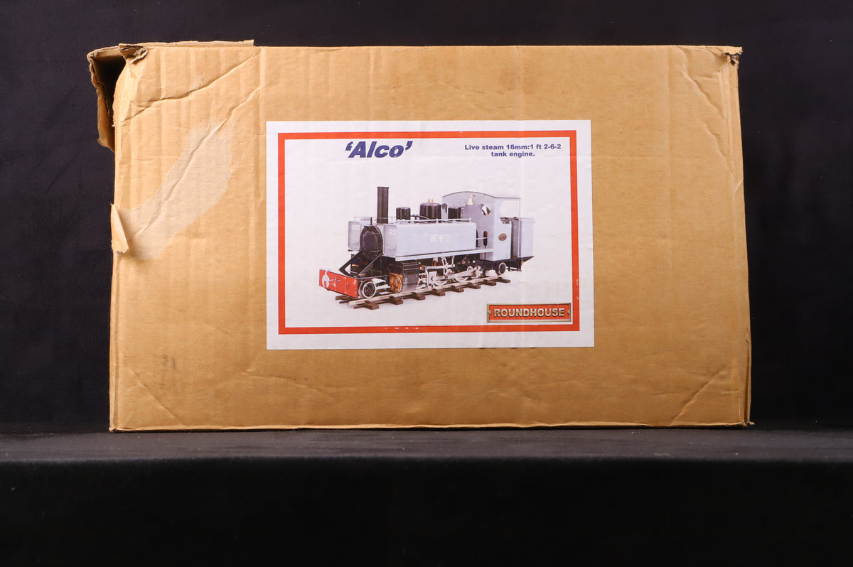 Roundhouse 16mm (32mm Gauge) Live Steam WD &#39;Alco&#39; 2-6-2T No. 1257