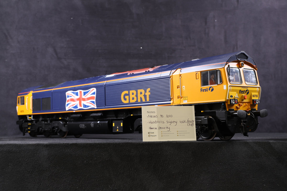 Aristocraft Gauge 1 (1:29) Class 66 &#39;GBRf&#39; &#39;66701&#39;