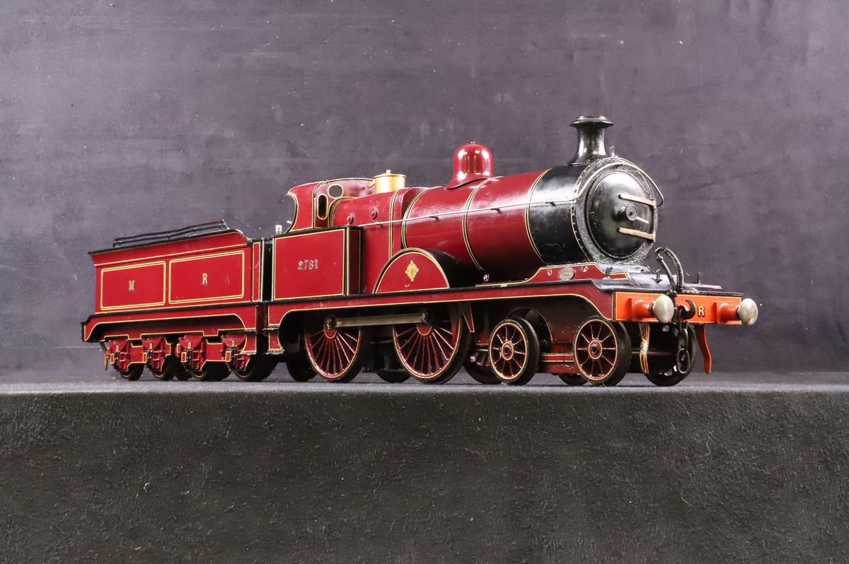 Paul Forsyth Gauge 1 Live Steam Midland Railway Class 3 No. 2781 Lined Maroon