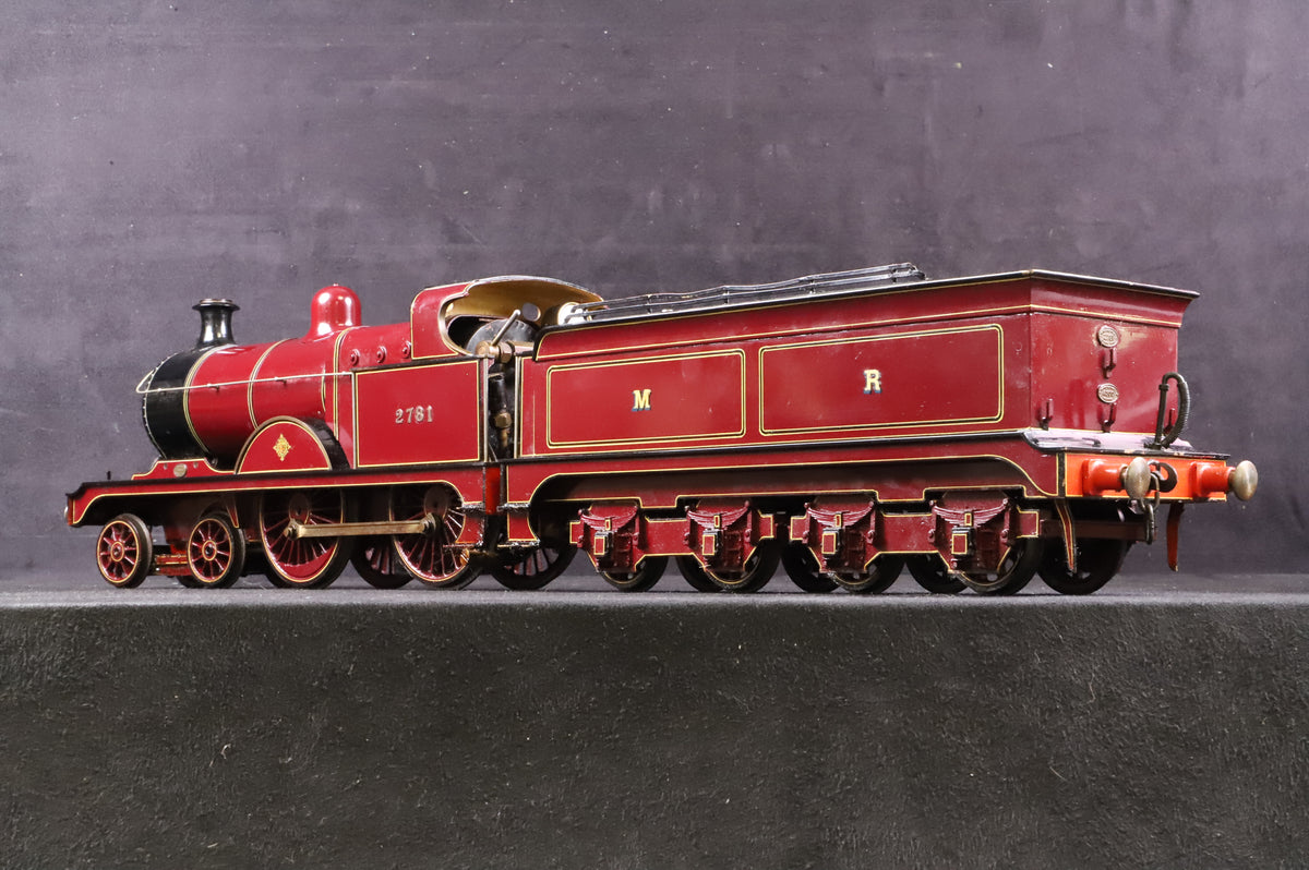 Paul Forsyth Gauge 1 Live Steam Midland Railway Class 3 No. 2781 Lined Maroon