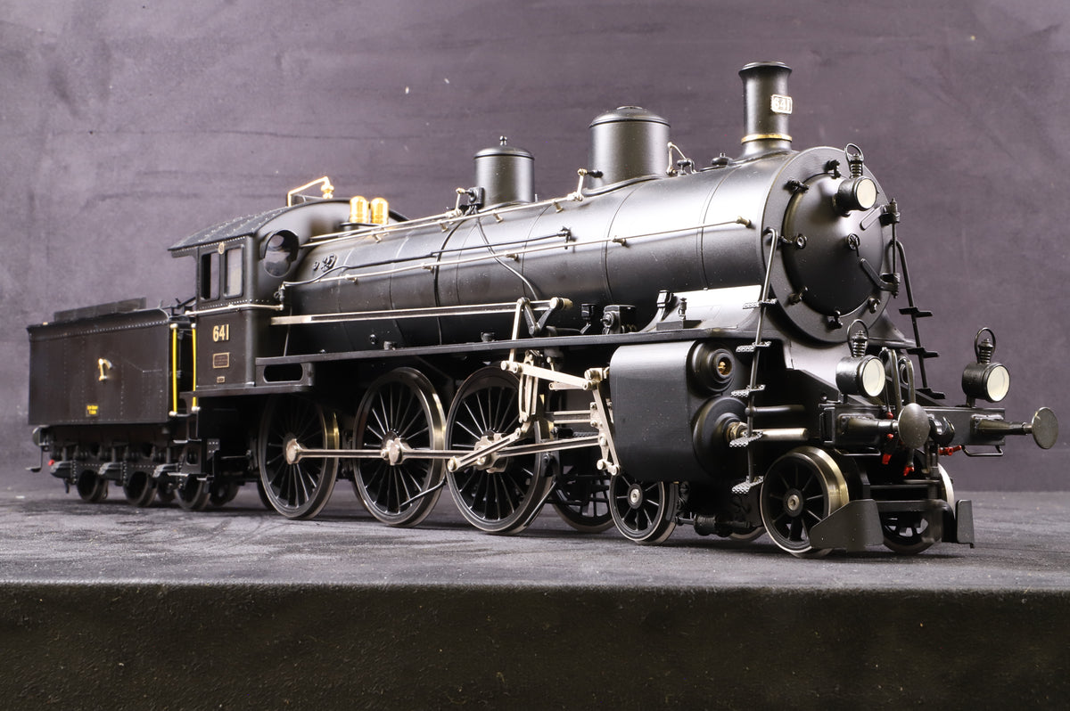 Spring AG Gauge 1 Live Steam SBB Class A 3/5 4-6-0 No. 641