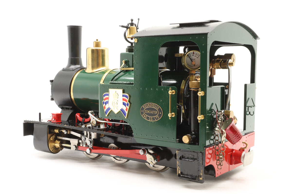 Roundhouse 16mm (45mm Gauge) Live Steam 'Billy' 0-6-0