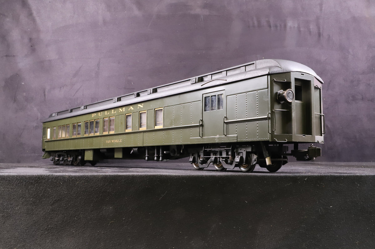 J&amp;M Models Gauge 1 1:32 NYC 12-Wheel Pullman Heavyweight Coach &#39;Van Winkle&#39;