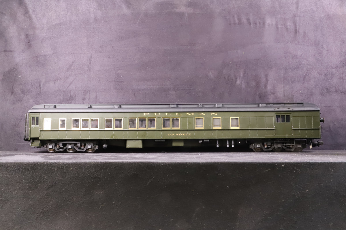 J&amp;M Models Gauge 1 1:32 NYC 12-Wheel Pullman Heavyweight Coach &#39;Van Winkle&#39;
