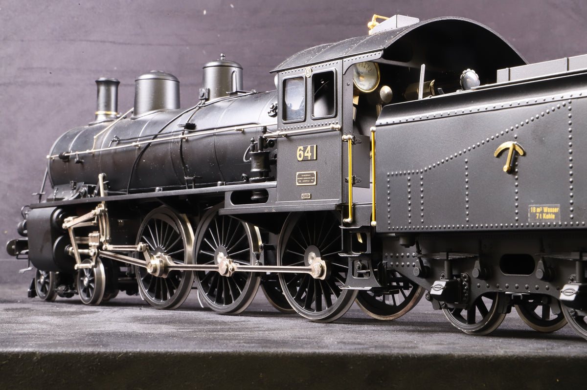 Spring AG Gauge 1 Live Steam SBB Class A 3/5 4-6-0 No. 641