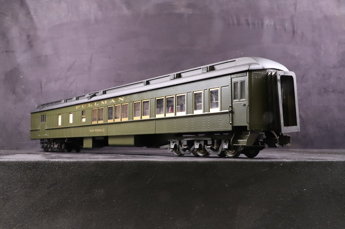 J&amp;M Models Gauge 1 1:32 NYC 12-Wheel Pullman Heavyweight Coach &#39;Van Winkle&#39;