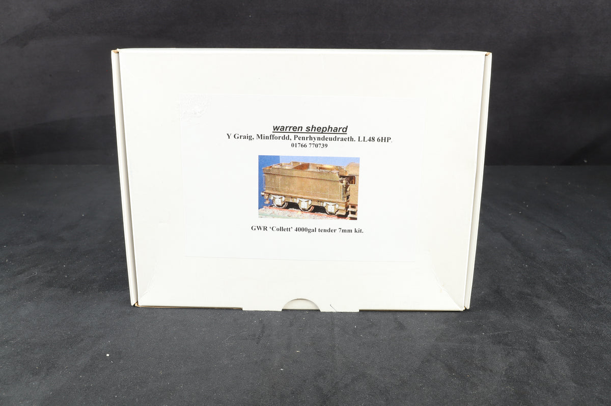 Warren Shephard O Gauge GWR Class 68xx &#39;Grange&#39; 4-6-0 &amp; Tender Kit