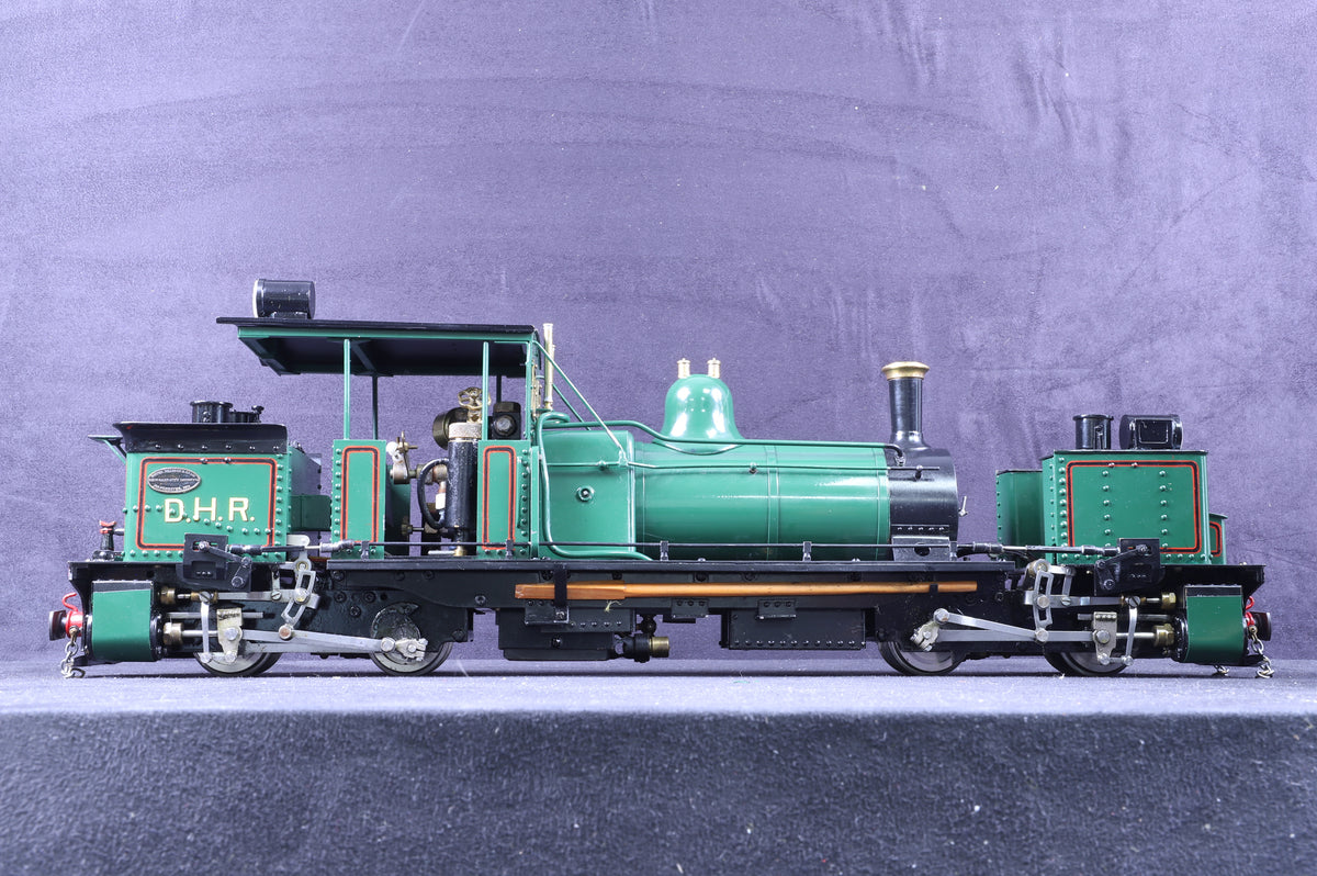 Peter Angus Live Steam 32mm Beyer-Garratt 0-4-0+0-4-0 D Class Darjeeling Himalayan Railway Lined Green