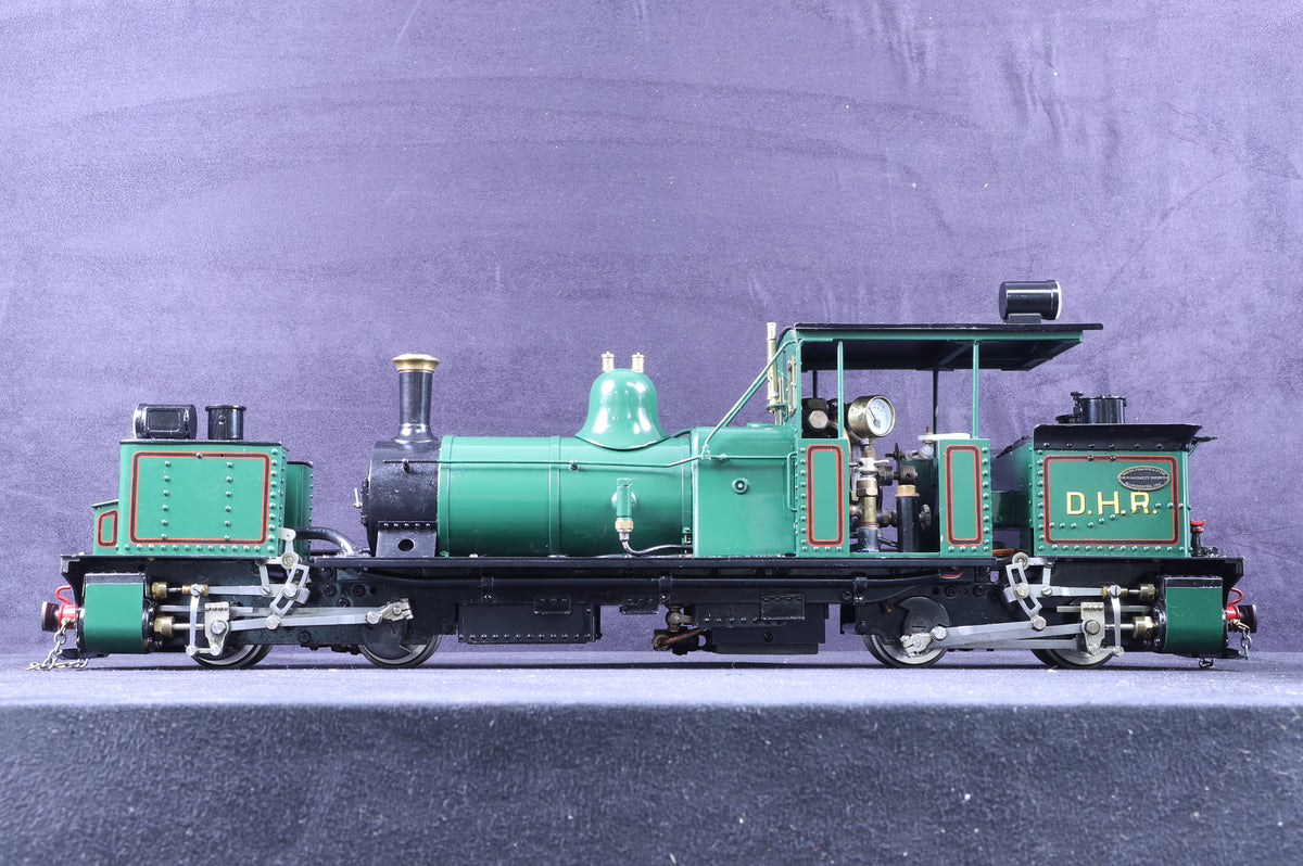 Peter Angus Live Steam 32mm Beyer-Garratt 0-4-0+0-4-0 D Class Darjeeling Himalayan Railway Lined Green