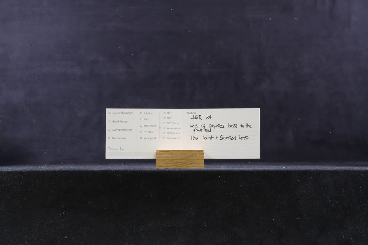 WORKSHOP Gauge 1 Live Steam (Scratch/Kit Built) LNER K4 No. 3445 &#39;MacCailin Mor&#39;
