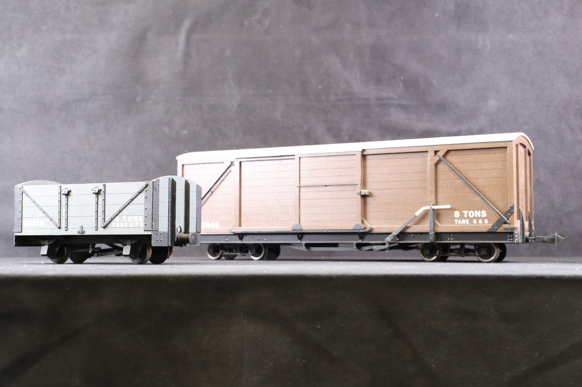 2 x Lynton and Barnstaple Railway Kit/Scratch-Built 16mm (Narrow Gauge) Vehicles