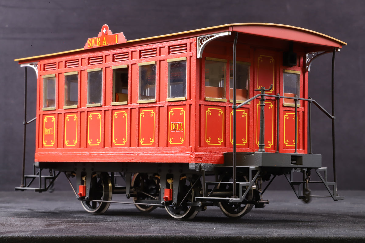 Spring AG Gauge 1 (Electric) Spanisch-Brötli-Bahn Train Pack (incl. 'Limmat' engine)