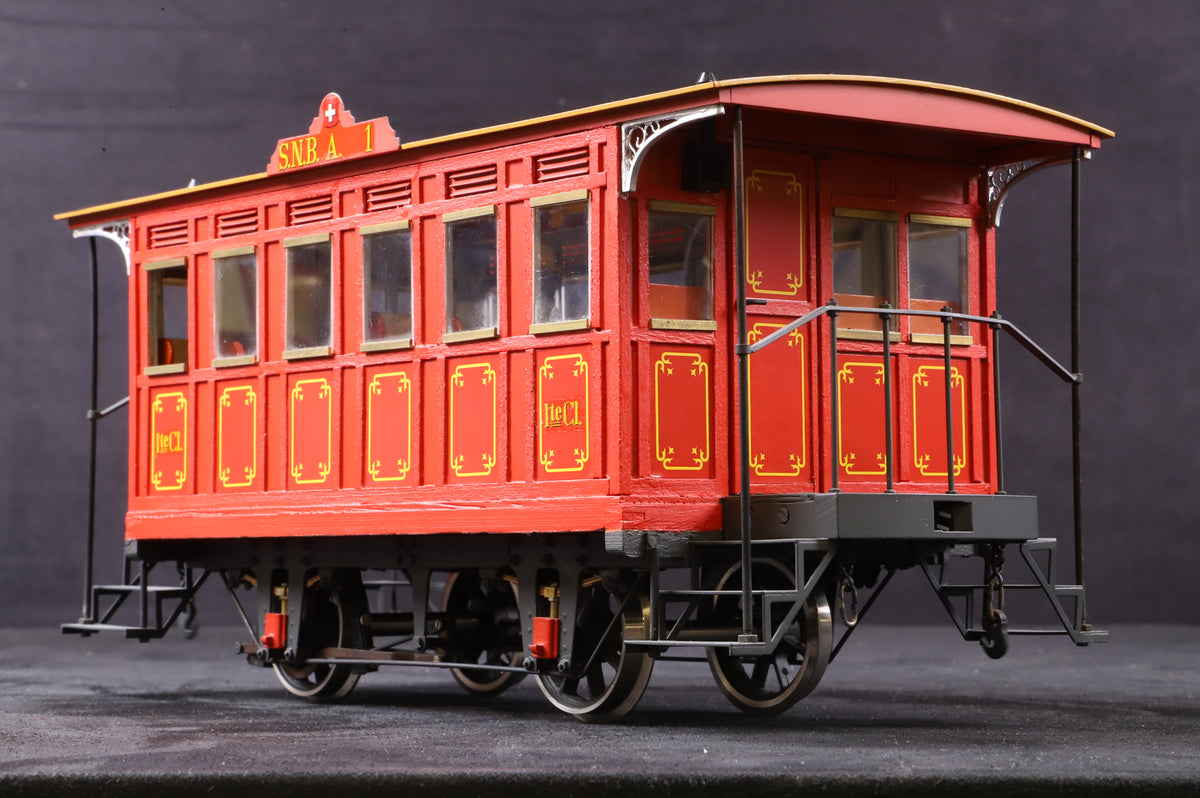 Spring AG Gauge 1 (Electric) Spanisch-Brötli-Bahn Train Pack (incl. 'Limmat' engine)